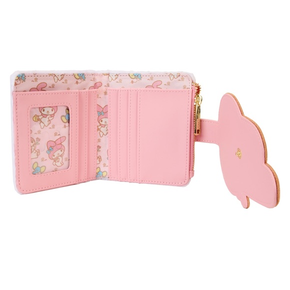 Loungefly- Sanrio My Melody Plush Set of Mini Backpack and Bifold Wallet - Picture 12 of 16